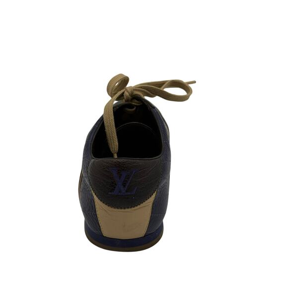 Louis Vuitton Leather Colorblock Pattern Sneakers*SIZE 5 womens - Picture 12 of 16